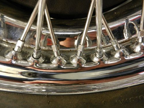 Jaguar xk120-140-150 chrome wire wheels