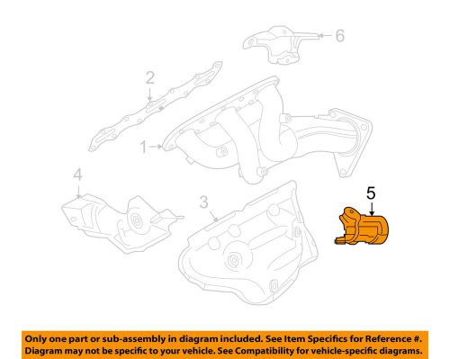 Nissan oem manifold-exhaust-heat shield left 16590ey00d