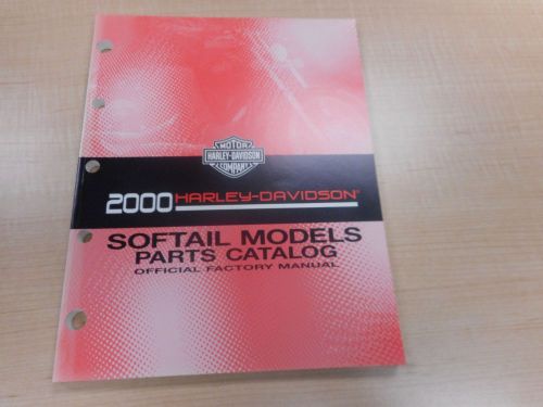 2000  harley davidson softail parts manual  99455-00a