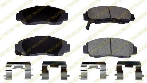 Monroe gx787 brake pad or shoe, front-monroe prosolution ceramic brake pad