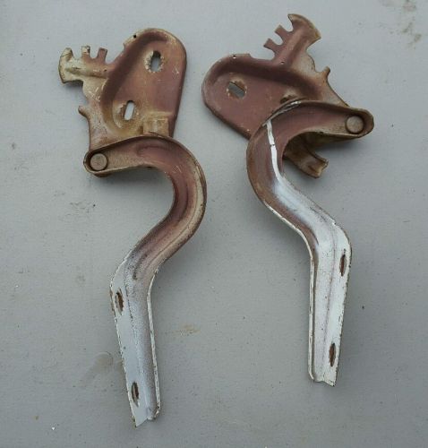 1965 1966 1967 1968 1/2 mustang coupe convertible trunk deck lid hinge hinges pr