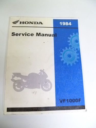 1984 honda vf1000f service manual : 61mb600