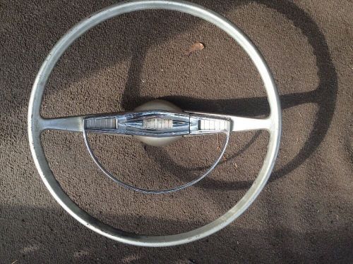 Chevy truck steering wheel gmc pickup deluxe with chrome trim  c10 1960 -66