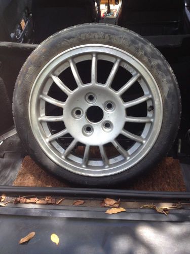 86-91 mazda rx7 oem spare temporary alloy wheel rim tire donut