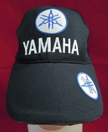 Yamaha cap hat embroidery yamaha logo black adjustable size free shipping