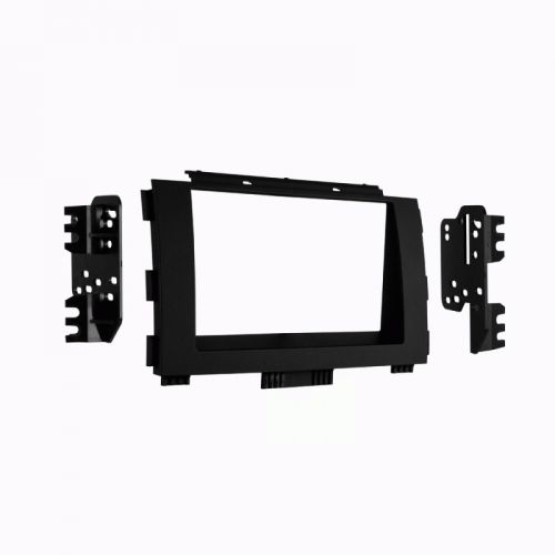 Metra 95-7365b 2015-up fits kia sedona double din dash install kit - matte black