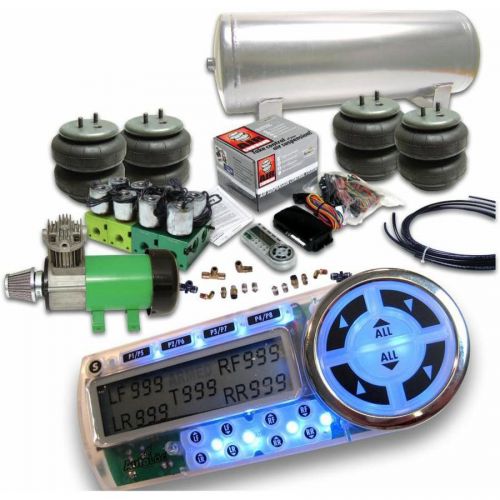 Helix advance air bag suspension system with digital 8 preset aircommand