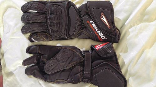 Teknic chicane motorcycle gloves black size adult xl like new style 204-704069