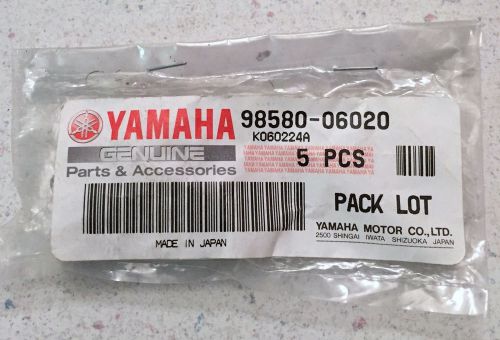 Nos yamaha wave venture screw, pan head 98580-06020-00 lot of 5