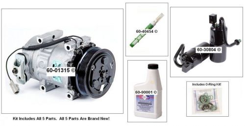 New air conditioning compressor kit - ac compressor w/ clutch drier oil &amp; more