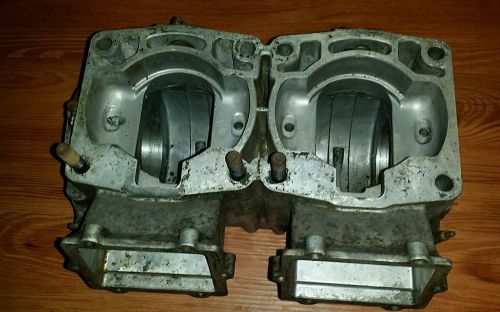 1998 polaris xc 700 snowmobile crankcase oem used 600 twin big block 99 00