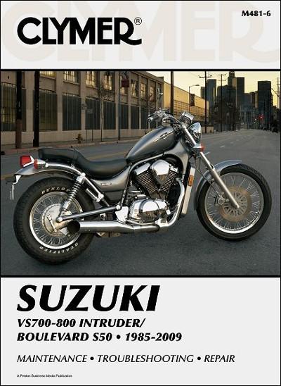 1992-2004 suzuki vs800 repair manual clymer m481-6 service shop garage