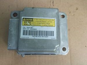 2000 - 2001 pontiac montana air bag control module 16257661