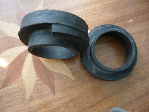 Rubber inserts spacers under the shock absorber coil springs 2 pieces