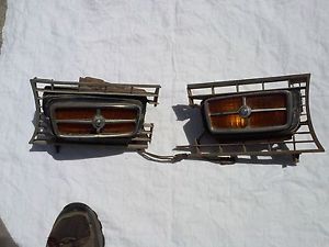 Ford maverick front parking lights mercury comet - set of 2