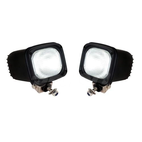 2pcs xenon hid work light flood for atv suv 4wd project boat auto lamp 35w 12v l