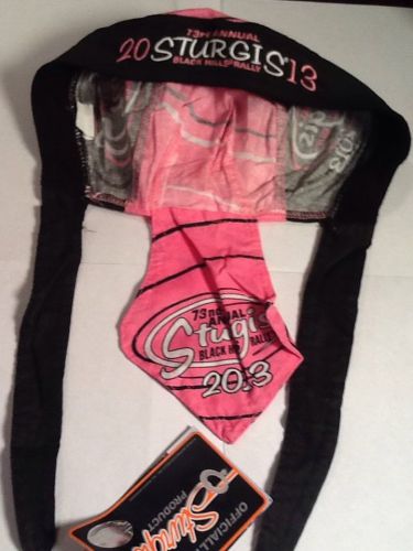 Sturgis 2013 nwt black hills rally bandana biker doo do du rag head wrap