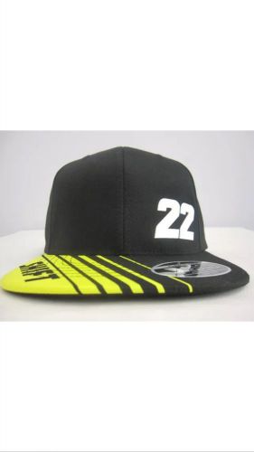 Shift reed 22 110 black snapback adjustable flexfit motocross hat 07866-001-os