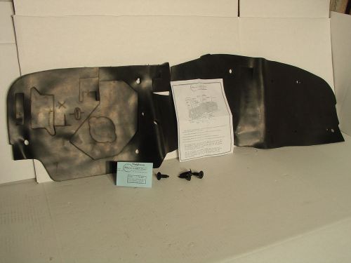 67-69 chevrolet camaro fire wall pad with air conditioning set with instuctions