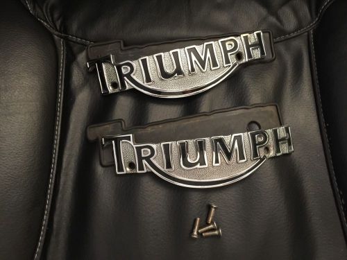 Triumph thunderbird tank badges original equip fits legend speedmaster america