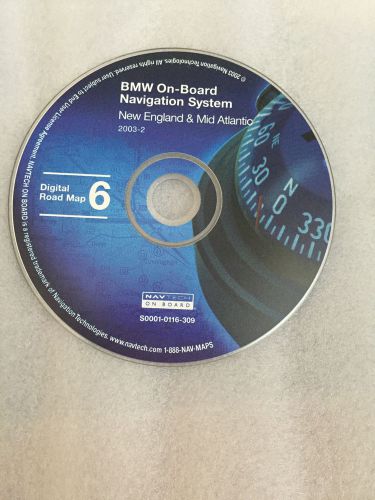 Bmw on-board navigation system new england &amp; mid atlantic