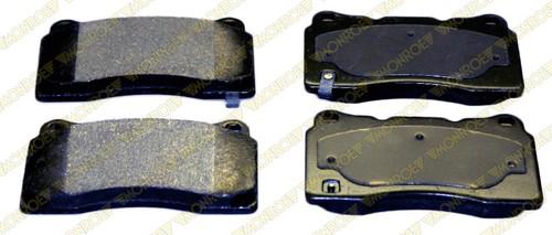 Monroe fx976 brake pad or shoe, front-monroe prosolution semi-metallic brake pad