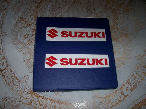 Suzuki gsx-r original factory service manual and more!!!!!!