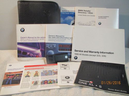 1999 bmw owners manual from 5 series