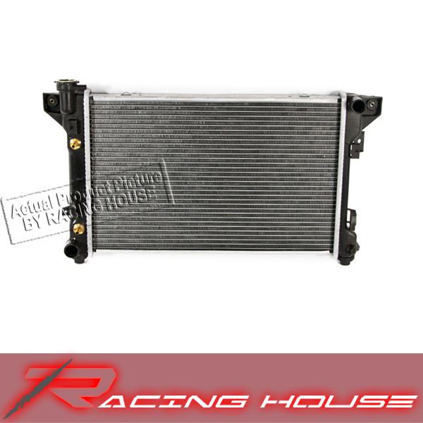 1991-1993 dodge daytona automatic a/t cooling radiator assembly 2.5l 3.0l l4 v6