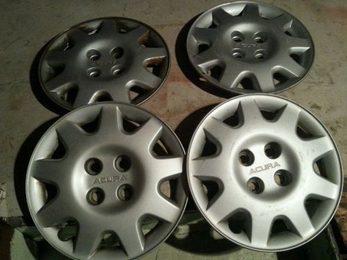 1995 acura integra 4 oem 14&#034;  wheel hubcaps