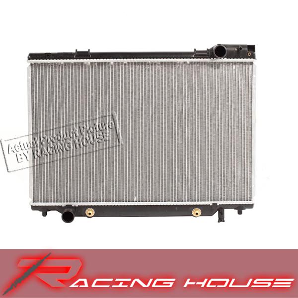 91-97 toyota previa auto a/t 2.4l replacement aluminum core radiator assembly