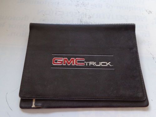 Lot of 4 gmc owners manual case 1997 1998 1999 2000 truck jimmy safari sierra