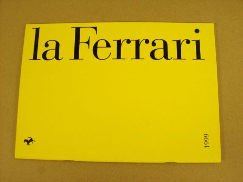 1999 ferrari full line catalog