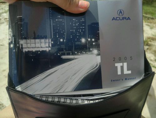 2005 acura tl owners manual