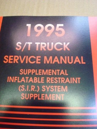 1995 chevrolet truck s/t factory dealer service manual inflatable restraint sir