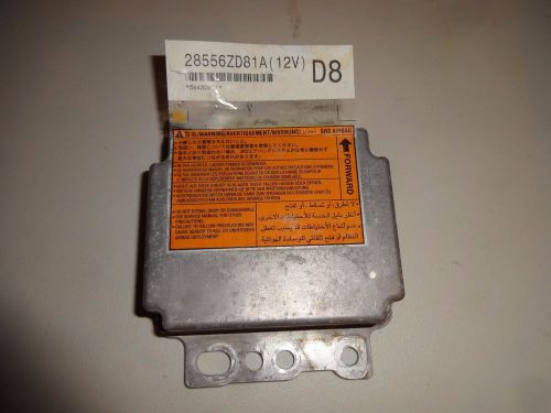 2006 nissan altima srs airbag control module computer pn:28556zd81a oem