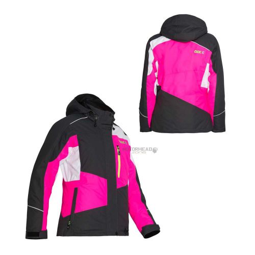 Snowmobile ckx delight jacket charcoal/pink women xlarge adult snow winter coat