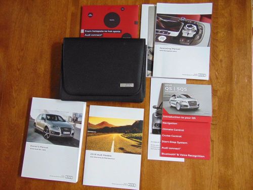 2016 audi q5 / sq5 owners manual kit