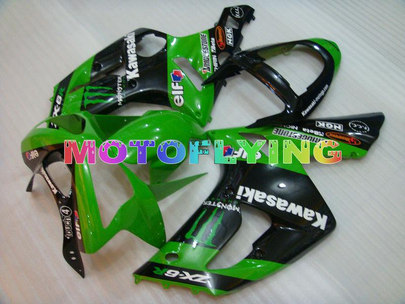 Fairing for kawasaki 2003 2004 03 04 zx-6r zx6r 636 abs plastic injection t04