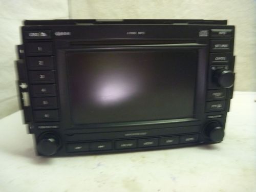 Chrysler 300 dodge ram jeep compass navigation gps radio 6 cd rec p056038646al