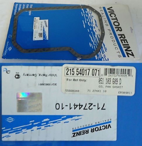 Reinz oil pan gasket 051103609d ~ 712744110 ~ sealed