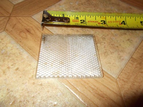 Vintage rupp snowmobile clear lens reflector sae a-71