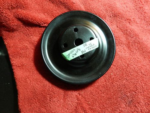 Oe 2 groove water pump pulley 318-360 74-75-76 chrysler/plymouth /dodge