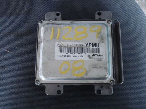 (bb2970) 08 09 chevy malibu corvette equinox engine computer module 12617630