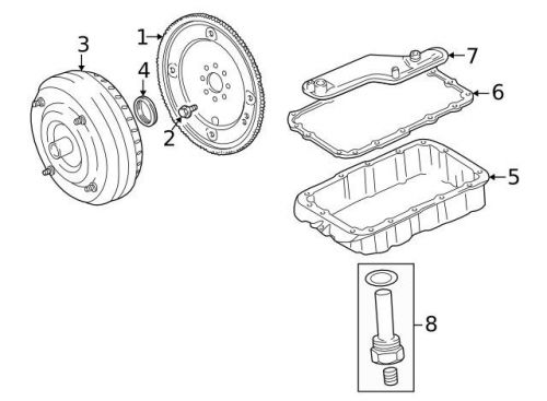 Genuine 2000-2002 jaguar s-type converter xr836912e