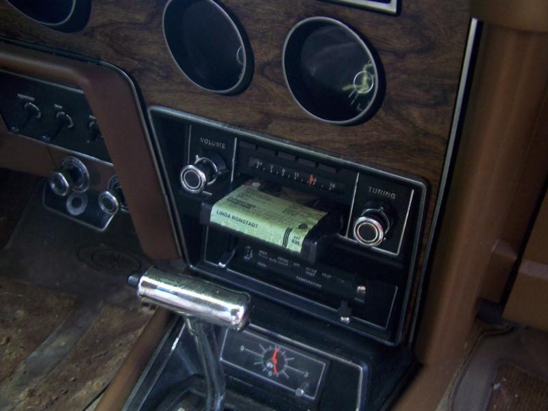 1973 mercury cougar 8 track player 