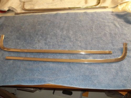 1965 66 67 chevrolet impala 2 door hardtop lower back window molding trim