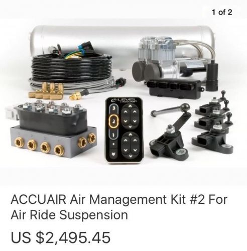 Accuair air management kit #2 for air management system