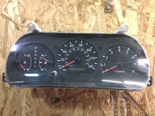 2000 toyota solara speedometer / gauge cluster