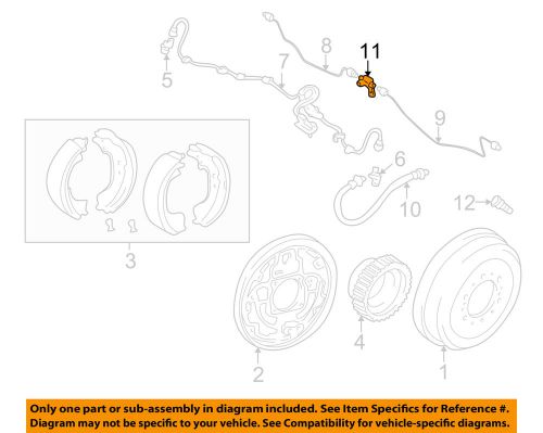 Toyota oem 00-06 tundra brake-rear-connector 9090413048